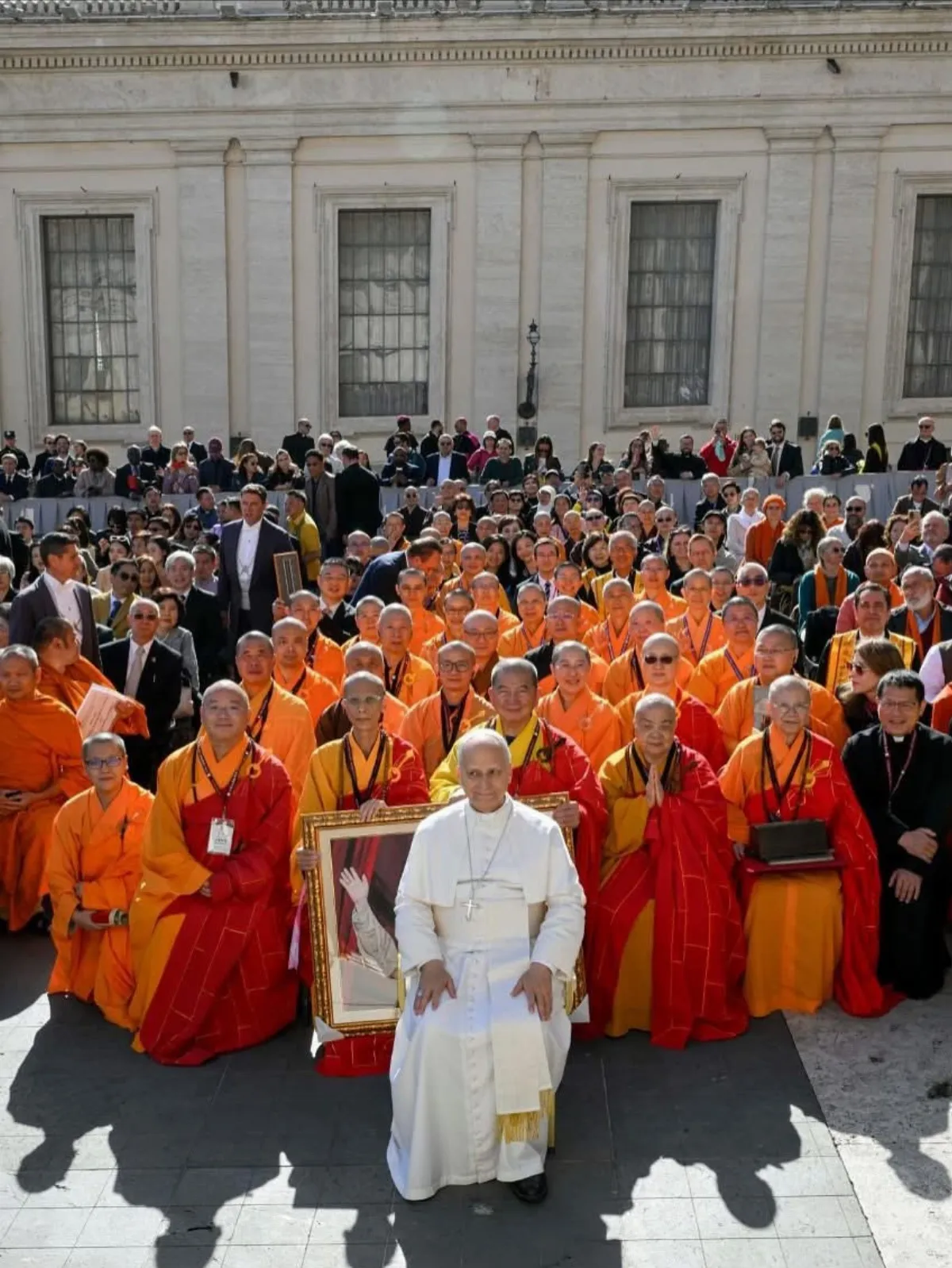 中華人間佛教聯合總會赴梵蒂岡 參與宗教對話宣言60周年慶典